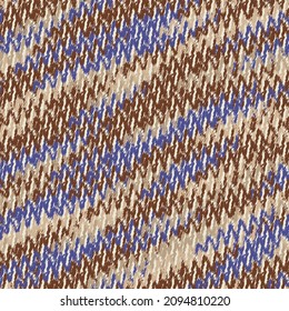 Seamless abstract pattern with the image of asymmetric zigzag stripes.
