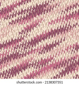 Seamless abstract pattern with the image of asymmetric zigzag stripes.