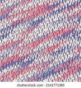 Seamless abstract pattern with the image of asymmetric zigzag stripes.
