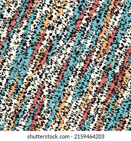 Seamless abstract pattern with the image of asymmetric zigzag stripes.
