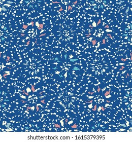 Seamless abstract pattern with the image of a flower ornament.
