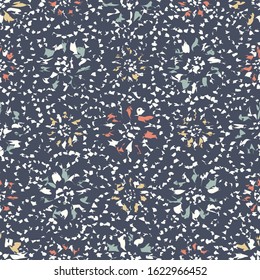 Seamless abstract pattern with the image of a flower ornament.
