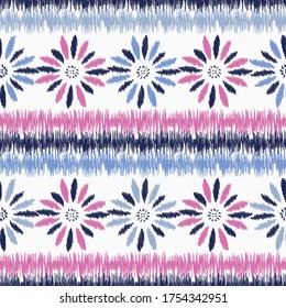 Patrón abstracto sin inconvenientes con la imagen de un adorno floral.
