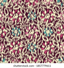 Seamless abstract pattern with the image of flowers
