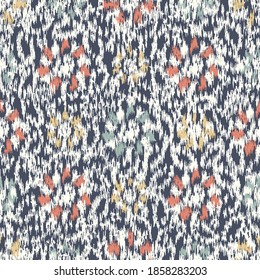 Seamless abstract pattern with the image of flowers

