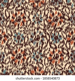 Seamless abstract pattern with the image of flowers
