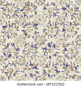 Seamless abstract pattern with the image of flowers
