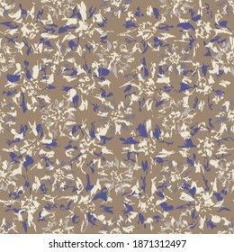 Seamless abstract pattern with the image of flowers
