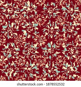 Seamless abstract pattern with the image of flowers
