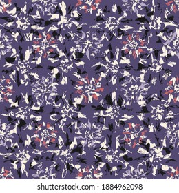Seamless abstract pattern with the image of flowers

