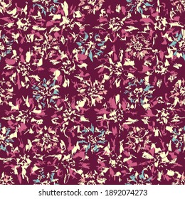 Seamless abstract pattern with the image of flowers
