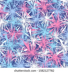 Seamless abstract pattern with the image of geometric shapes.
