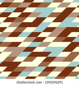 Seamless abstract pattern with the image of geometric shapes.
