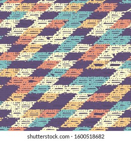 Seamless abstract pattern with the image of geometric shapes.
