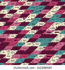 Seamless abstract pattern with the image of geometric shapes.
