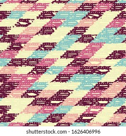 Seamless abstract pattern with the image of geometric shapes.
