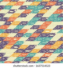 Seamless abstract pattern with the image of geometric shapes.
