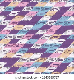 Seamless abstract pattern with the image of geometric shapes.
