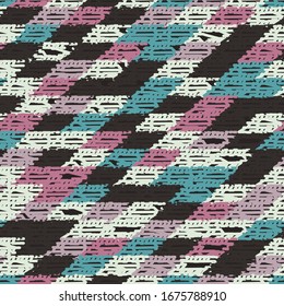 Seamless abstract pattern with the image of geometric shapes.
