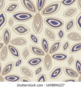 Seamless abstract pattern with the image of geometric shapes.
