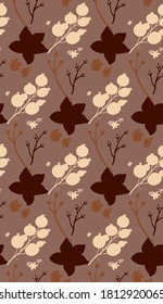 Seamless abstract pattern with the image of geometric shapes and lines.
