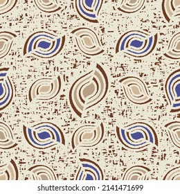 Patrón abstracto sin inconvenientes con la imagen de formas geométricas y líneas complicadas
