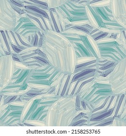 Seamless abstract pattern with the image of geometric elements and stripes
