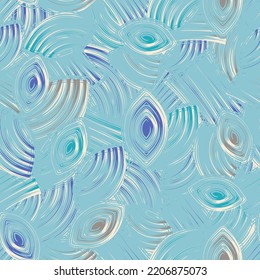 Nahtloses abstraktes Muster mit dem Bild geometrischer Elemente und Streifen
