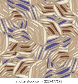 Patrón abstracto sin inconvenientes con la imagen de líneas y rayas geométricas rotas
