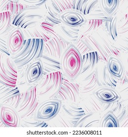 Patrón abstracto sin inconvenientes con la imagen de elementos geométricos y rayas
