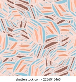 Patrón abstracto sin inconvenientes con la imagen de líneas y rayas geométricas rotas
