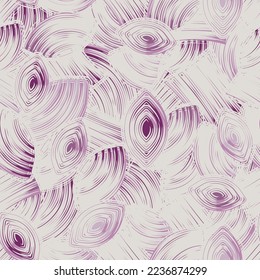 Seamless abstract pattern with the image of geometric elements and stripes
