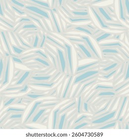 Seamless abstract pattern with the image of geometric broken lines and stripes