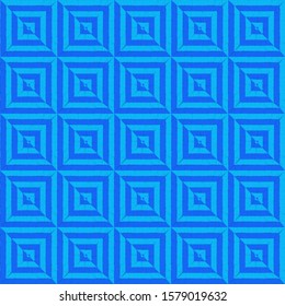 Seamless abstract pattern with imitation of embroidery. Bright geometric print for textiles and paper. Vector illustration.