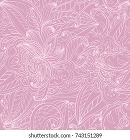 Nahtloses abstraktes Muster mit Spitzen-Ornament