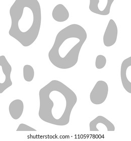 seamless abstract pattern with leopard spots print