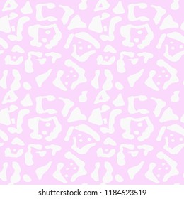 seamless abstract pattern with leopard spots print