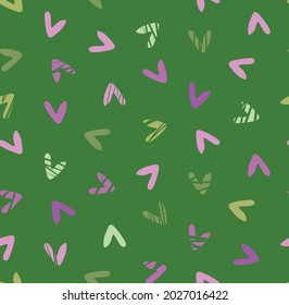 seamless abstract pattern of letter elements, modern fashion  for fabric, paper