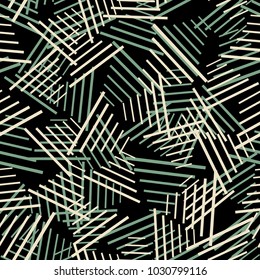 Seamless abstract pattern with lines.
