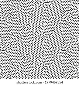 Seamless abstract pattern with lines in monochrome. Abstact background design. Black and white pattern.