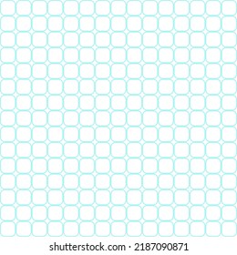 Seamless abstract pattern with many geometric blue squared rounded edges boxes. Vector design. Paper, cloth, fabric, cloth, dress, napkin, printing, present, shirt, bed, girl, boy, baby, sky concept.