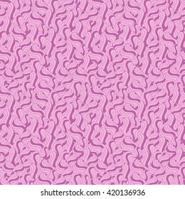 Seamless abstract pattern in mauve and pale magenta colors. Vector illustration.