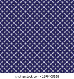 seamless abstract pattern in monochrome background. Geometrical ornamental vector pattern in blue and white textures.