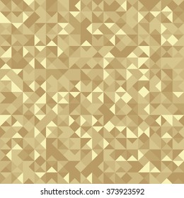 Seamless Abstract pattern: monochrome gold background with Holographic effect. 
Vector illustration.