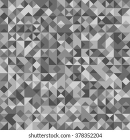Seamless Abstract pattern: monochrome platinum background with Holographic effect. 
Vector illustration.