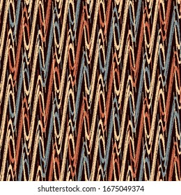 Seamless abstract pattern with multicolored diagonal strokes.
