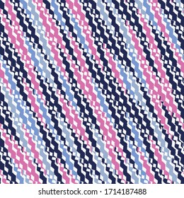 Seamless abstract pattern with multicolored stripes.
