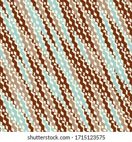 Seamless abstract pattern with multicolored stripes.


