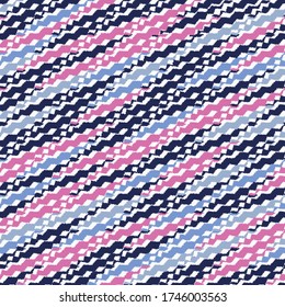 Seamless abstract pattern with multicolored stripes.
