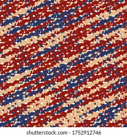 Seamless abstract pattern with multicolored stripes.
